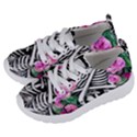 Floral Skeletons Kids  Lightweight Sports Shoes View2