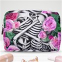 Floral Skeletons Make Up Pouch (Medium) View1