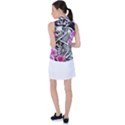 Floral Skeletons Women s Sleeveless Polo Tee View2