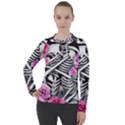 Floral Skeletons Women s Pique Long Sleeve Tee View1