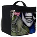 Skulls and Flowers Make Up Travel Bag (Big) View1