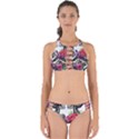 Gothic Floral Skeletons Perfectly Cut Out Bikini Set View1