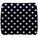 Black And White Polka Dots Back Support Cushion View1