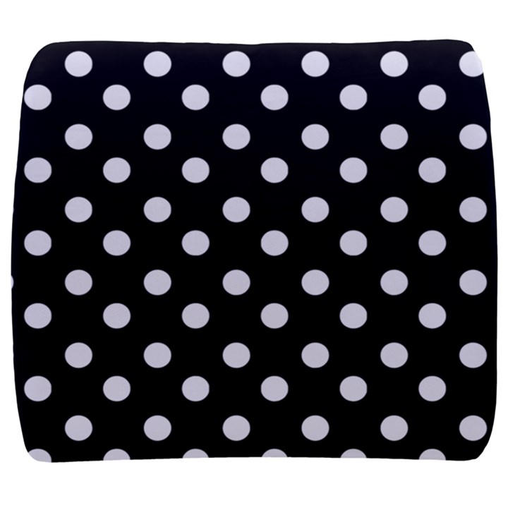 Black And White Polka Dots Back Support Cushion