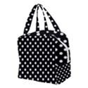 Black And White Polka Dots Boxy Hand Bag View2