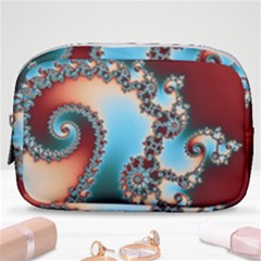 Fractal Spiral Art Math Abstract Make Up Pouch (small) by Ravend