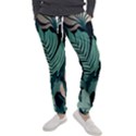 Green Nature Bohemian Painting Leaves Foliage Men s Jogger Sweatpants View1