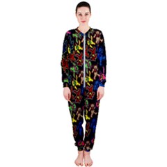 Bears Colors Dead Head Deadhead Grateful Dead Onepiece Jumpsuit (ladies)