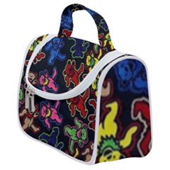 Bears Colors Dead Head Deadhead Grateful Dead Satchel Handbag by Sapixe