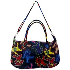 Bears Colors Dead Head Deadhead Grateful Dead Removal Strap Handbag by Sapixe