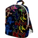 Bears Colors Dead Head Deadhead Grateful Dead Zip Up Backpack View1