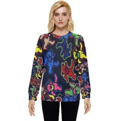 Bears Colors Dead Head Deadhead Grateful Dead Hidden Pocket Sweatshirt by Sapixe