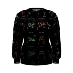 Chart Pattern Women s Sweatshirt