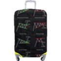 Chart Pattern Luggage Cover (Large) View1