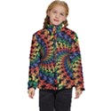 Deadhead Bears Band  Colorsdead Head Grateful Dead Pattern Kids  Puffer Bubble Jacket Coat View1