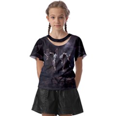 Fairies Kids  Front Cut Tee by CreatureFeature