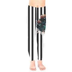 Spooky Vibes Kids  Classic Winter Leggings by CreatureFeature