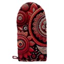 Bohemian Vibes In Vibrant Red Microwave Oven Glove View2