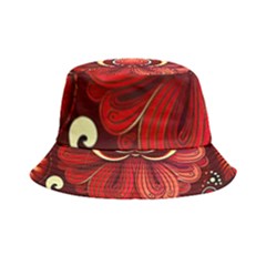 Bohemian Flower Drop Inside Out Bucket Hat by HWDesign