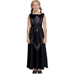 2fd9d627-e872-4699-944c-5b7615fecb00 Kids  Satin Sleeveless Maxi Dress by CreatureFeature