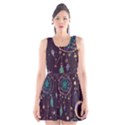 Bohemian  stars, moons, and dreamcatchers Scoop Neck Skater Dress View1