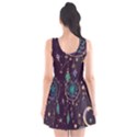 Bohemian  stars, moons, and dreamcatchers Scoop Neck Skater Dress View2