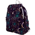 Bohemian  stars, moons, and dreamcatchers Top Flap Backpack View1