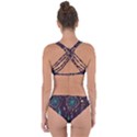 Bohemian  stars, moons, and dreamcatchers Criss Cross Bikini Set View2