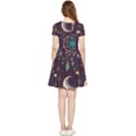 Bohemian  stars, moons, and dreamcatchers Inside Out Cap Sleeve Dress View2