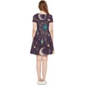 Bohemian  stars, moons, and dreamcatchers Inside Out Cap Sleeve Dress View4