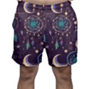 Bohemian  stars, moons, and dreamcatchers Men s Shorts View1