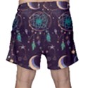 Bohemian  stars, moons, and dreamcatchers Men s Shorts View2