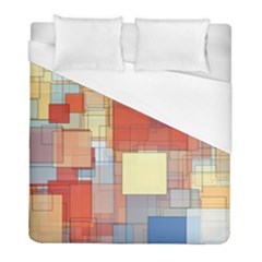 Art Abstract Rectangle Square Duvet Cover (full/ Double Size) by Ravend