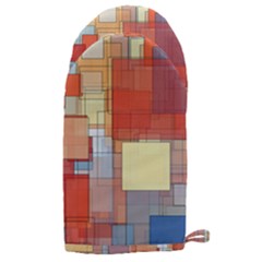 Art Abstract Rectangle Square Microwave Oven Glove