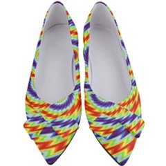 Mandala Kaleidoscope Background Women s Bow Heels by Ravend