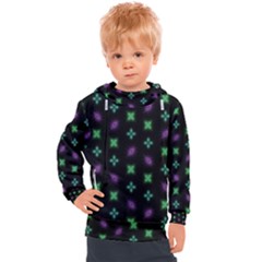 Pattern Background Bright Pattern Kids  Hooded Pullover by Ravend