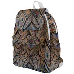 Church Ceiling Mural Architecture Top Flap Backpack by Ravend