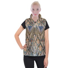 Church Ceiling Mural Architecture Women s Button Up Vest by Ravend