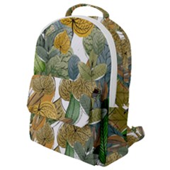 Sheet Autumn Color Drawing Flap Pocket Backpack (small) by Ravend