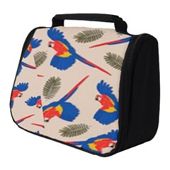 Bird Animals Parrot Pattern Full Print Travel Pouch (small) by Ravend