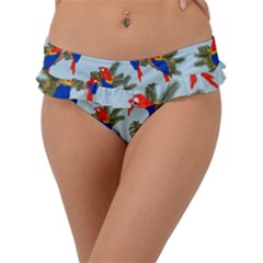 Birds Animals Nature Background Frill Bikini Bottoms by Ravend