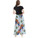 Birds Animals Nature Background Maxi Chiffon Skirt View2