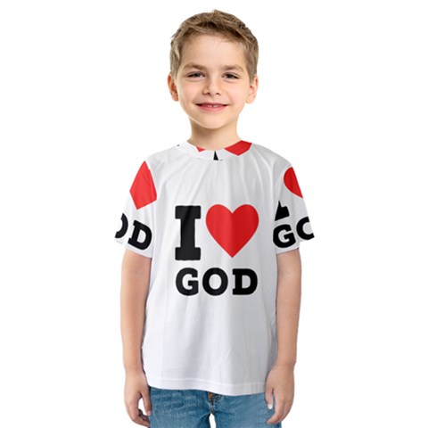 I Love God Kids  Sport Mesh Tee by ilovewhateva