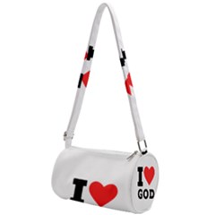 I Love God Mini Cylinder Bag by ilovewhateva