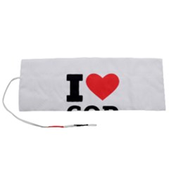 I Love God Roll Up Canvas Pencil Holder (s) by ilovewhateva