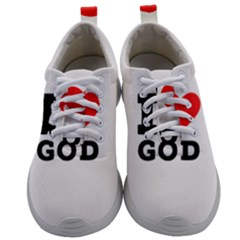 I Love God Mens Athletic Shoes by ilovewhateva