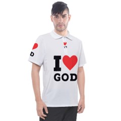 I Love God Men s Polo Tee by ilovewhateva