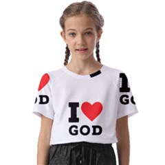 I Love God Kids  Basic Tee by ilovewhateva