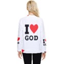 I love god Hidden Pocket Sweatshirt View2