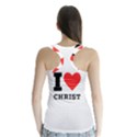 I love christ Racer Back Sports Top View2